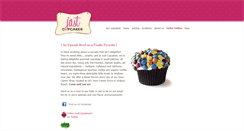 Desktop Screenshot of justcupcakes.net